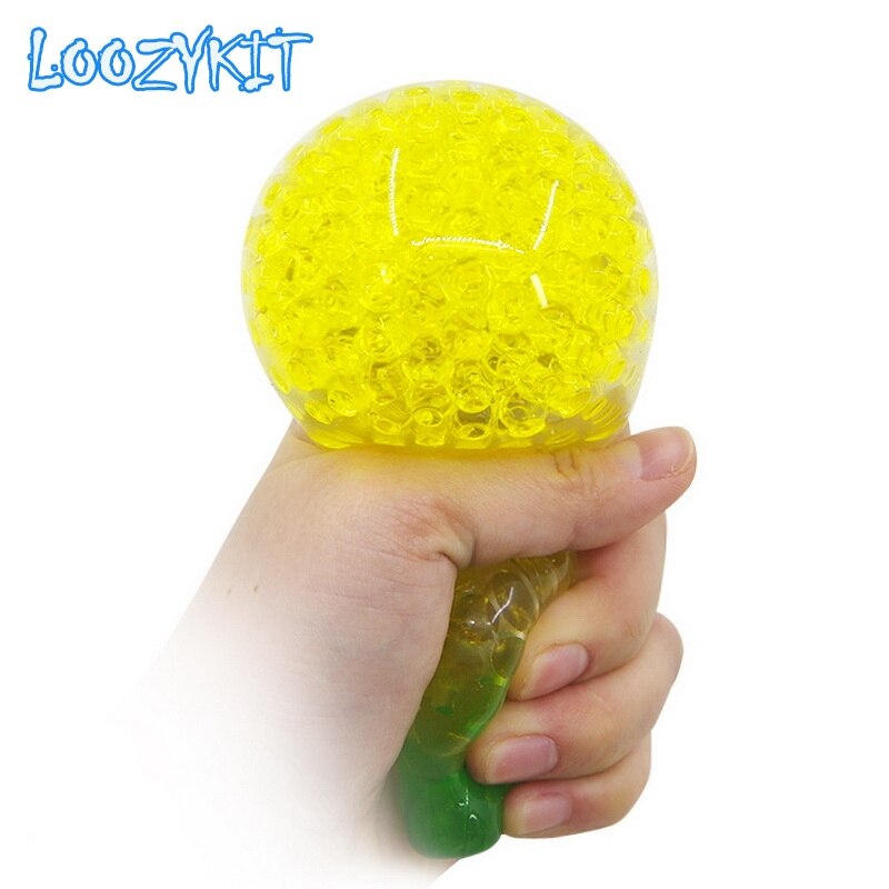 Squeeze Fidget Speelgoed Doos Pop Het Antistress Creatieve Spoof Vent Banaan Squeeze Speelgoed Sponsachtige Banaan Bead Stress Bal Speelgoed Volwassen