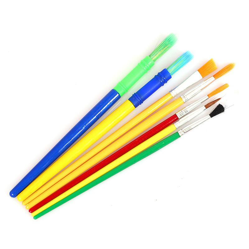 Juego de pinceles de pintura para niños, set de pinceles para pintar, arte para guardería, habitaciones y hogar, 15 Uds.