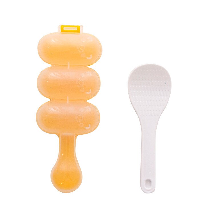 The Hokey Pokey Rice Ball Kitchen Tools DIY Rice Ball Making Mold Send Meal Spoon Boxed