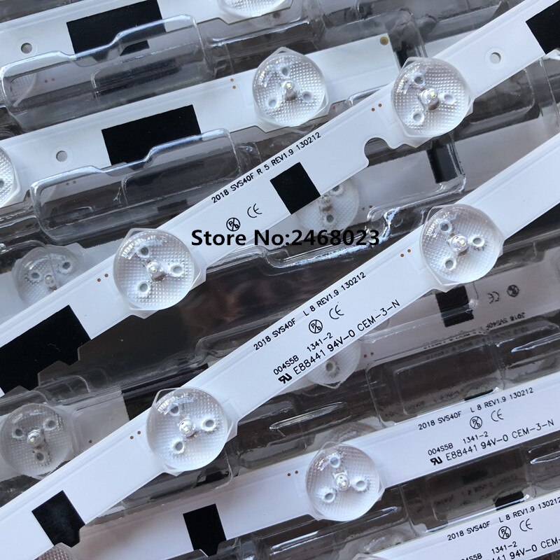 832mm 14 Piece/Set LED Array Bars For Samsung UE40F6320AW UE40F6320AY 40 inches TV Backlight LED Strip Light Matrix Lamps Bands