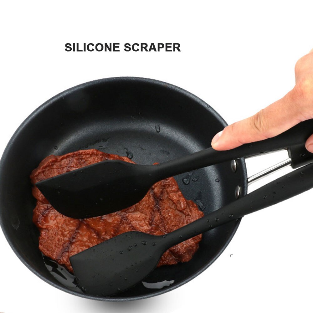 Ustensiles de cuisine en Silicone | alimentaire, ustensiles de cuisine, ustensiles de cuisine, ustensiles de cuisine, ustensiles de cuisine, cuillère pratique, spatule résistante aux hautes températures 5 pièces/ensemble