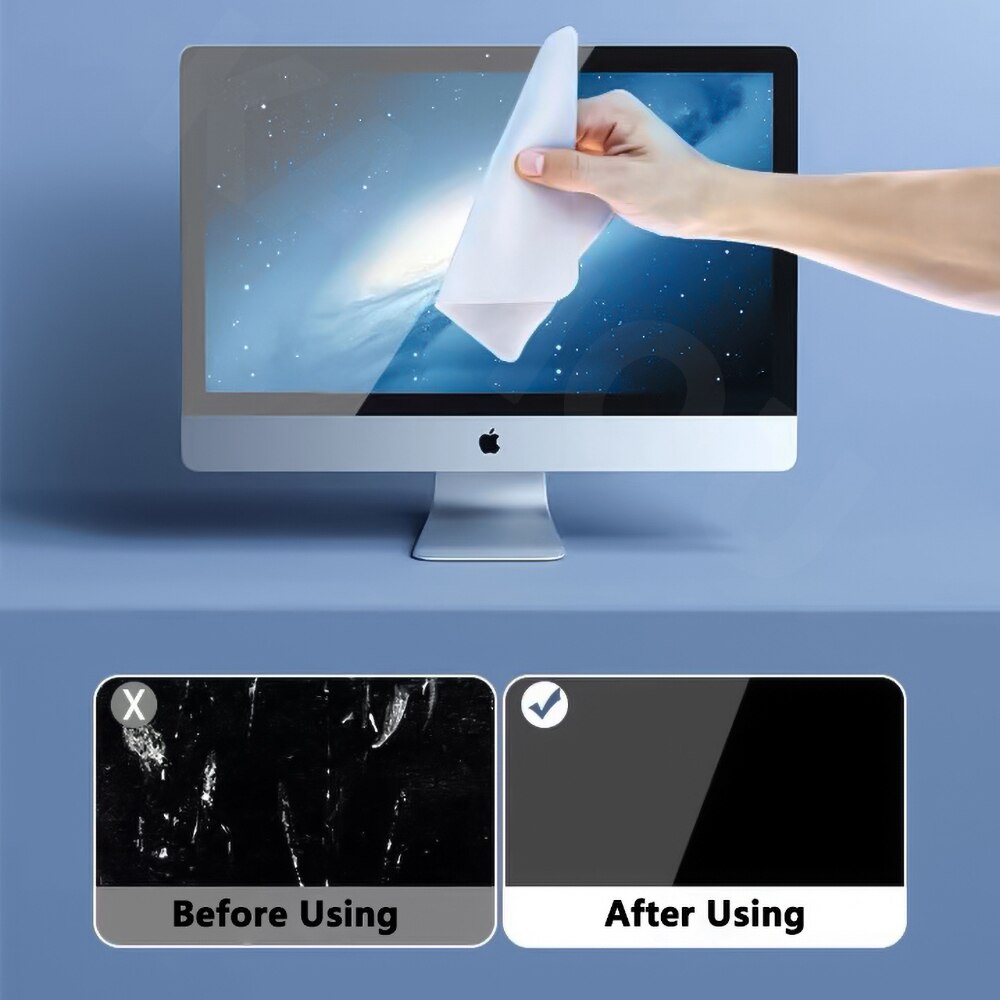Polieren Tuch Für Apfel Bildschirm Anzeige Glas Reinigung Tuch Liefert Für iPhone iPad Macbook Nano-Textur Tafeln Polnischen Tücher