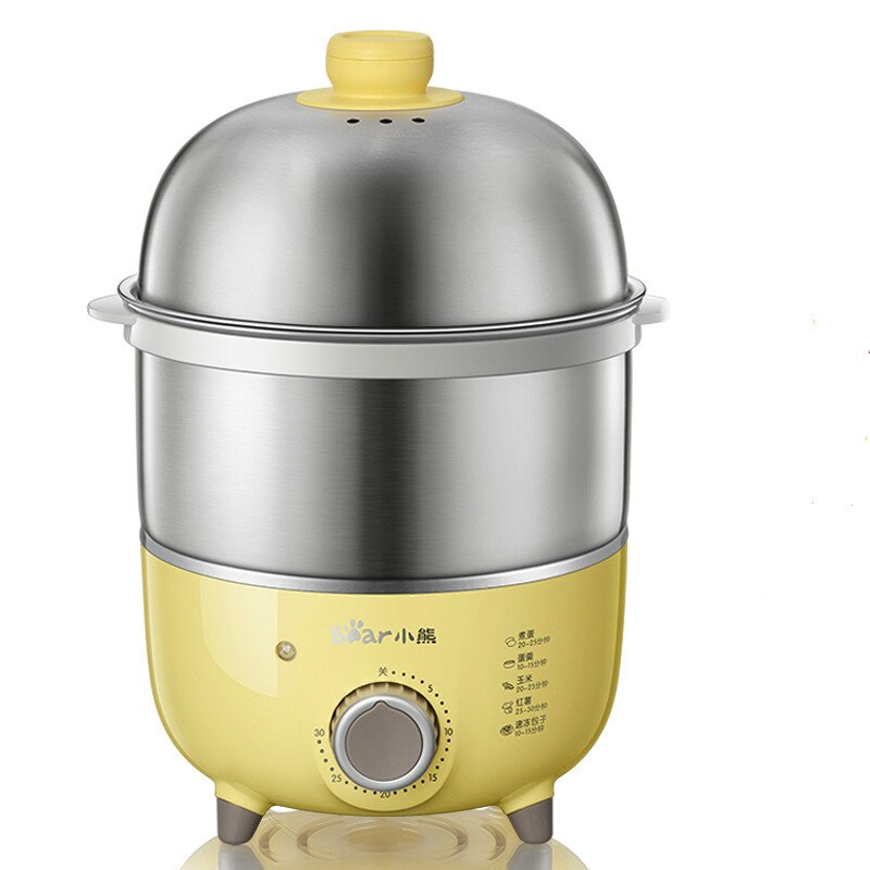 220V 360W 14 EggsElectric Auto Eggs Boiler Steamer Breakfast Kitchen Cooker Steamer Boilers Egg-Cooker Stainless Steel: US