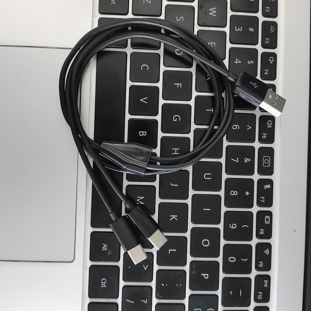 1 meter 3ft usb-c -ladekabel mit 8.5mm 2 in 1
