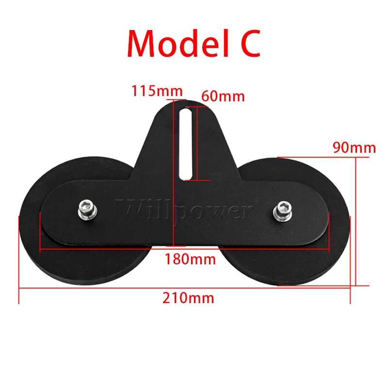 1 Pair Offroad Car LED Light Bar Magnetic Bracket Pickup Truck SUV ATV UTV Fog Lights Work Lamp Holder Lightbar Magnet Brackets