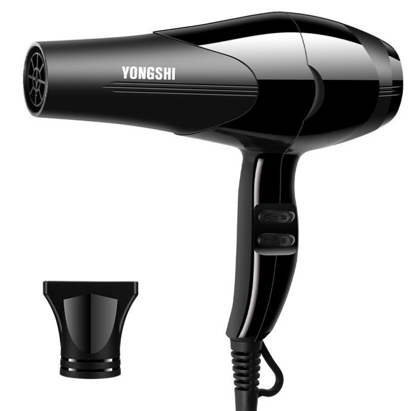 220V Hair Dryer Professional 1200W Gear Strong Power Blow Hair Dryer Brush