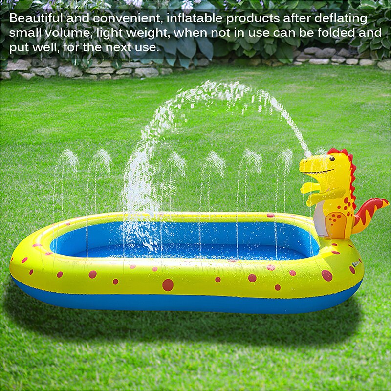 Kinderen Opblaasbaar Zwembad Glijbaan Dikker Water Jet Zwembad Oceaan Bal Zwembad Baby Peuterbad Outdoor Zwembad