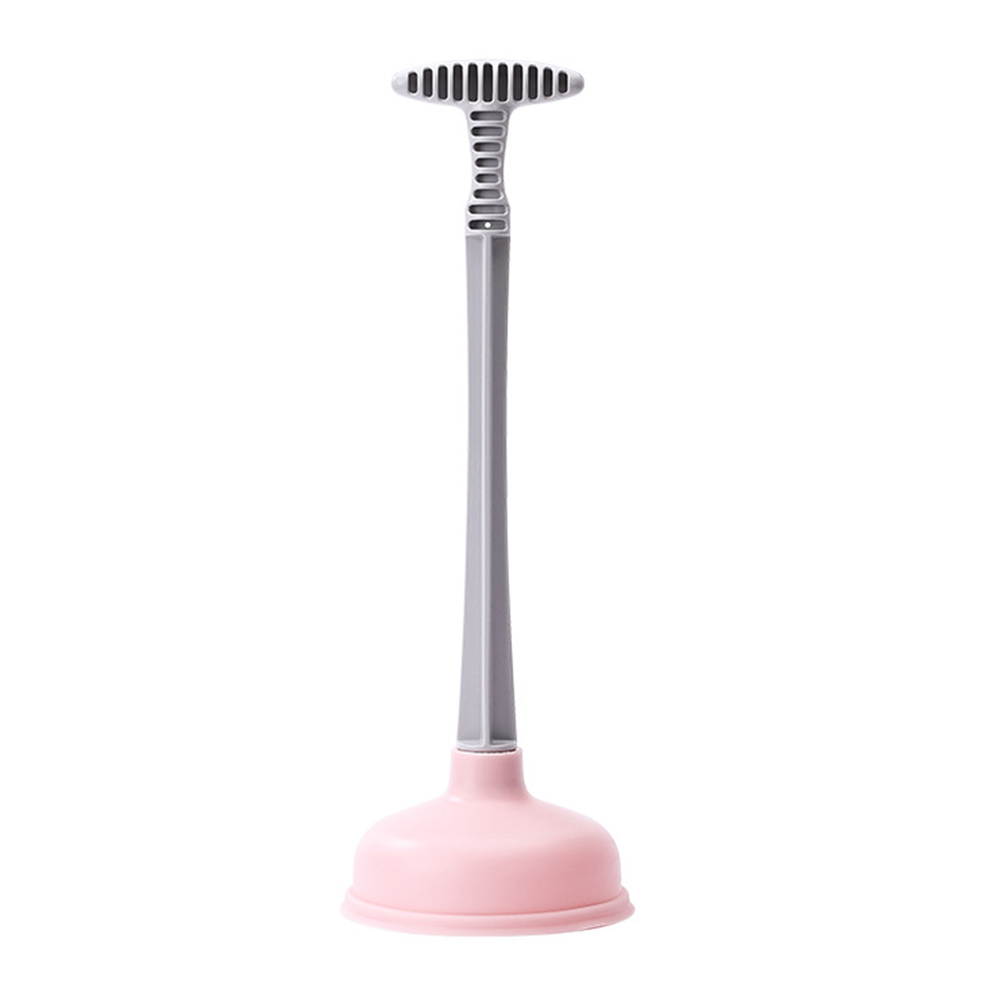 Bathroom Cleaning Plunger Drain Plunger Toilet Cleaning Plug for Toilet Kitchen Sink Sink Bathtub Closestool Drain Pipeline: Pink