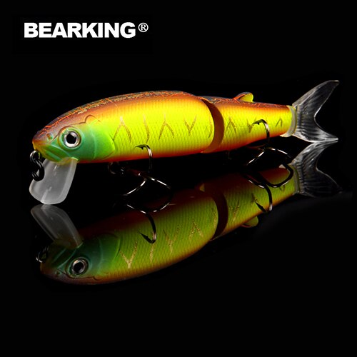 Bearking-leurre rigide pour la pêche au lac, en rivière, appât Wobblers à manivelle, appât artificiel de type Wobblers, 113mm, 13.7g, 0.9 à 1.8m, 1 unité: B