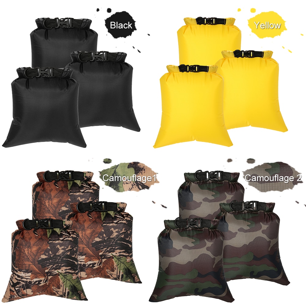 8L Outdoor Waterproof Storage Bags Dry Sacks Watertight Swimming Bag Smartphone Camera Storage Bags for Drifting Water Sports