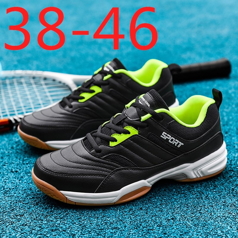 Chaussures de Badminton professionnelles pour hommes baskets d'entraînement antidérapantes hommes Tennis grande taille hommes baskets Badminton chaussures de Sport