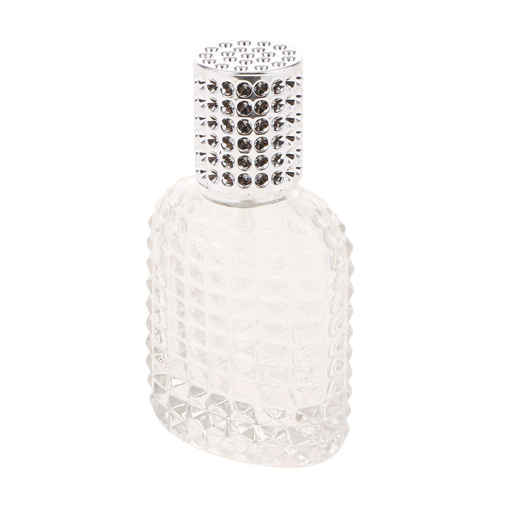 3 Pcs Draagbare Mini Navulbare Parfum Verstuiver Spray Fles Voor Uitgaande Zilver 50 Ml