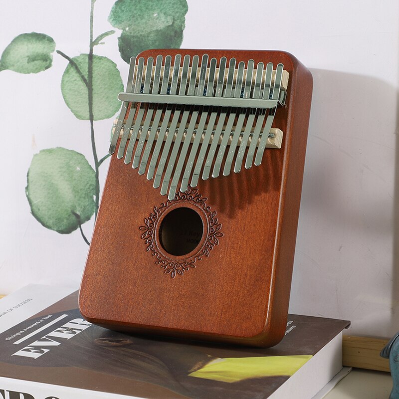 Kalimba 17 key Thumb Piano Mbira Music Box Finger Piano Calimba 21 30 Keys Mahogany Wooden Acacia Musical Instruments machine