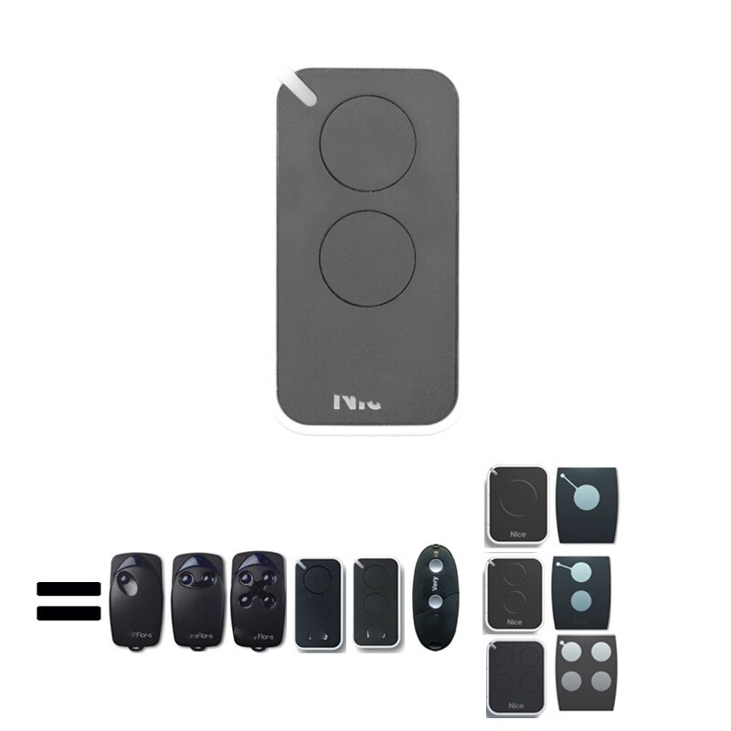 Door Remote Control Dynamic Code 433MHZ NICE ERA INTI INTI2Y/A, INTI2/A, INTI2L/A, INTI2B/A, INTI2R/A, INTI2G/A. Garage Commands