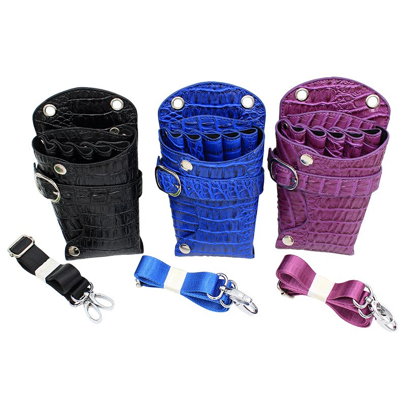 Professionale forbici del pacchetto di fanny parrucchiere kit animale domestico toelettatore forbici borsa