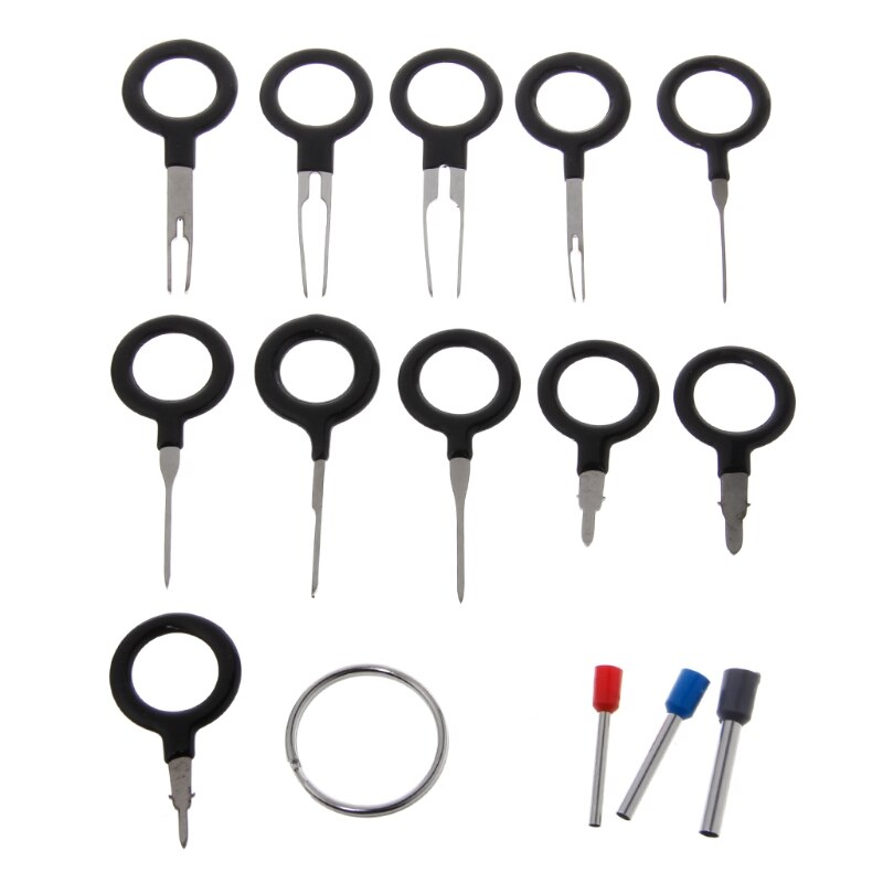 11 Pcs Car Terminal Removal Tool Kit Wiring Connector Pin Release Extractor