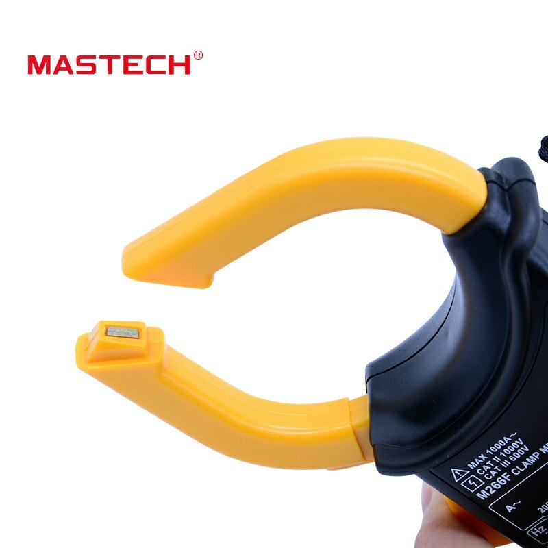 MASTECH M266F digital clamp meter 3 1/2 digital LCD display AC DC Voltage Current frequency Resistance Diode Tester
