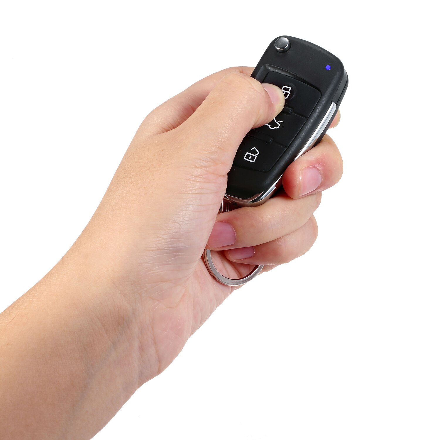 12V Universal Car Remote Central Kit Locking Keyless Entry System with 2 Remote Control Trunk Pop