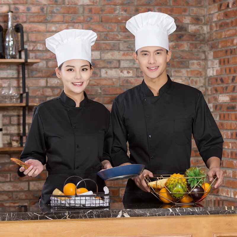 Gud kinesisk restaurant hotellkokkens erme konditor uniform grille uniform kake dekorere guru klær