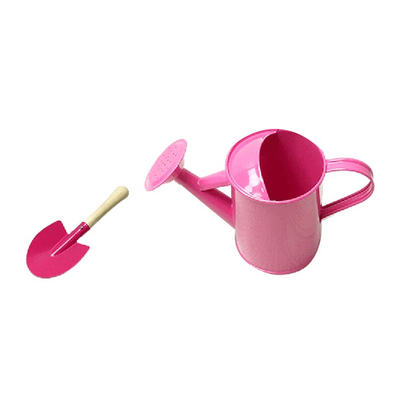 6Pc Bambini impostato Attrezzi Da Giardino Giocattoli tutto'aria Aperta per I Bambini Robusta Tote Strumenti di Metallo Manico in Legno Sandbox Spiaggia Giocattolo Precoce apprendimento Guida