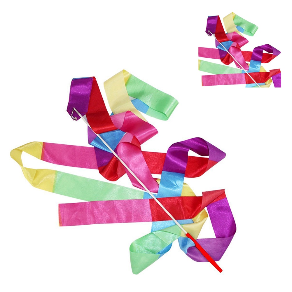 4m Gym Dance Ribbon Rhythmic Art Gymnastic Streame... – Vicedeal