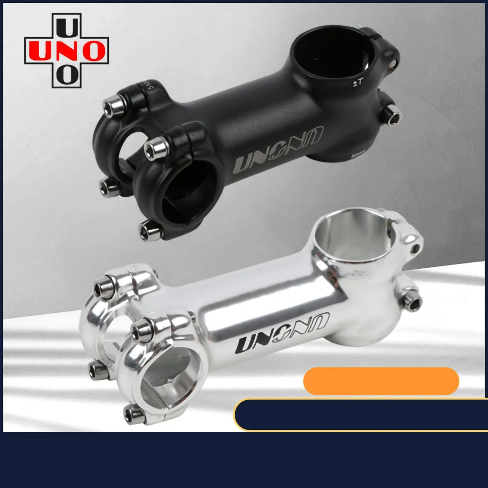 UNO Ultralight Aluminum Alloy MTB Bike Stem 28.6*25.4mm 60-130mm +/- 7Degree Handlebar Stem Cycling Bike Accessories