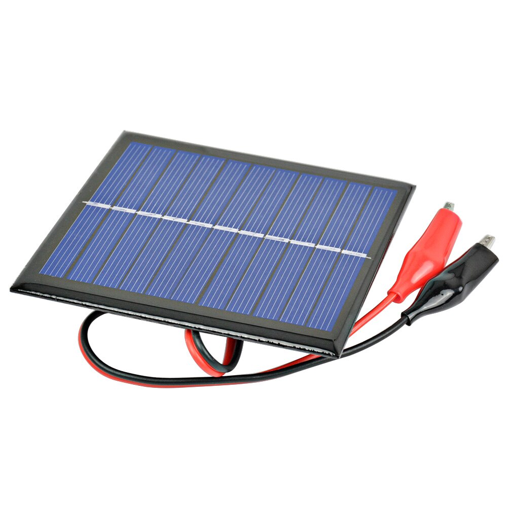 SUNYIMA 5.5V 1W Solar Panel DIY Photovoltaic Solar Cell Car Lamp Light Sun Power sunpower Solar battery 95*95mm for 3.7V Battery