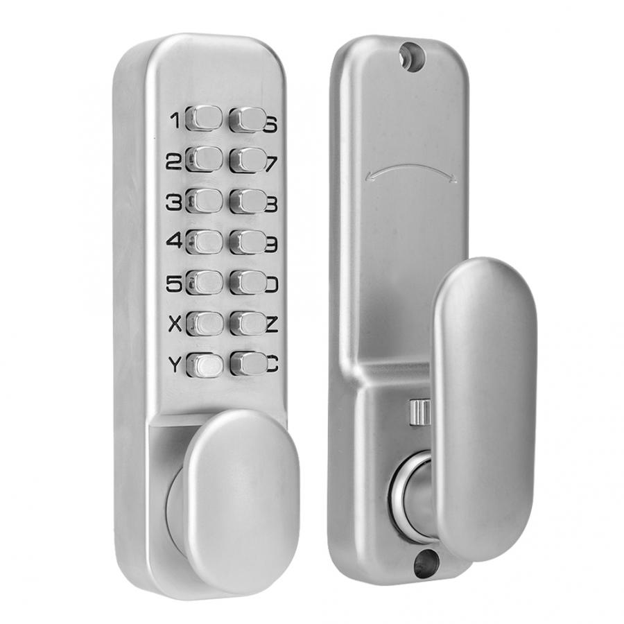 Password Lock Waterproof Keyless Door Lock Combination Password Fireproof Keypad Door Lock for Home Office door lock
