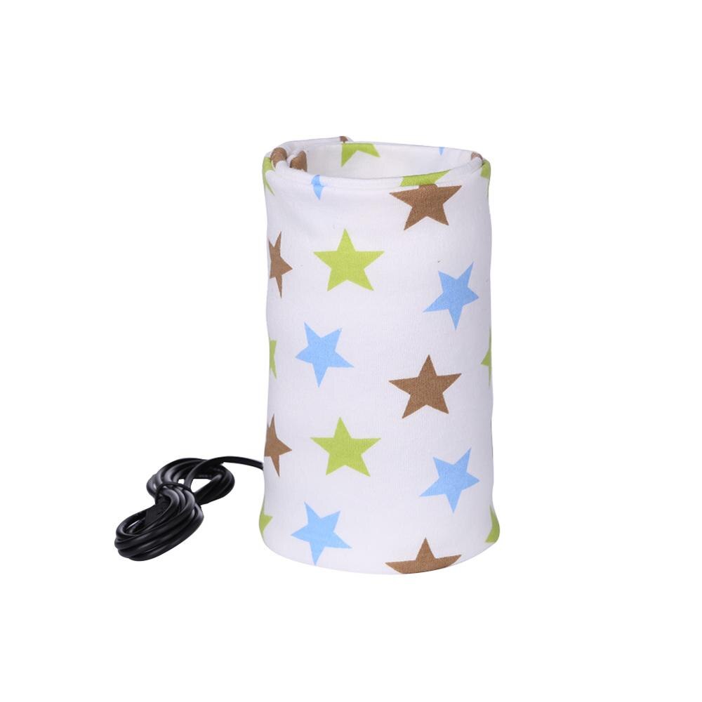 Baby Usb Flessenwarmer Draagbare Outdoor Baby Melk Voeden Verpleging Fles Verwarmd Cover Geïsoleerde Tas Reizen Melk Thermostaat: 12