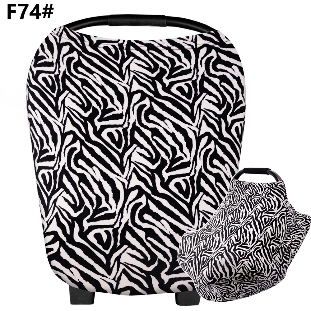 Housse d'allaitement multi-usages, écharpe d'allaitement, housse de siège auto pour bébé, chariot de courses, chaise haute, poussette, grand châle infini, livraison gratuite: F74