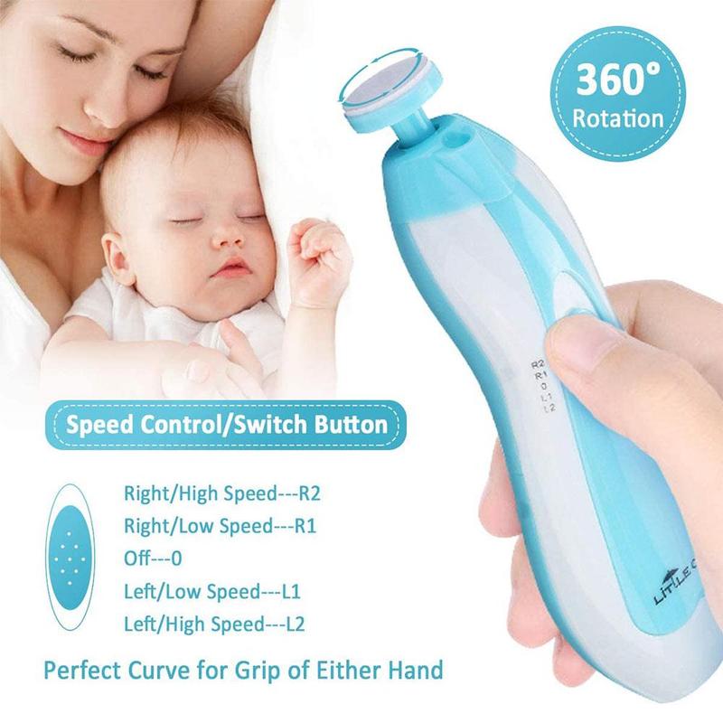 Baby Nail Trimmer Multifunctionele Elektrische Baby Nail File Clippers Tenen Vingernagel Cutter Trimmer Manicure Tool Set Baby Care