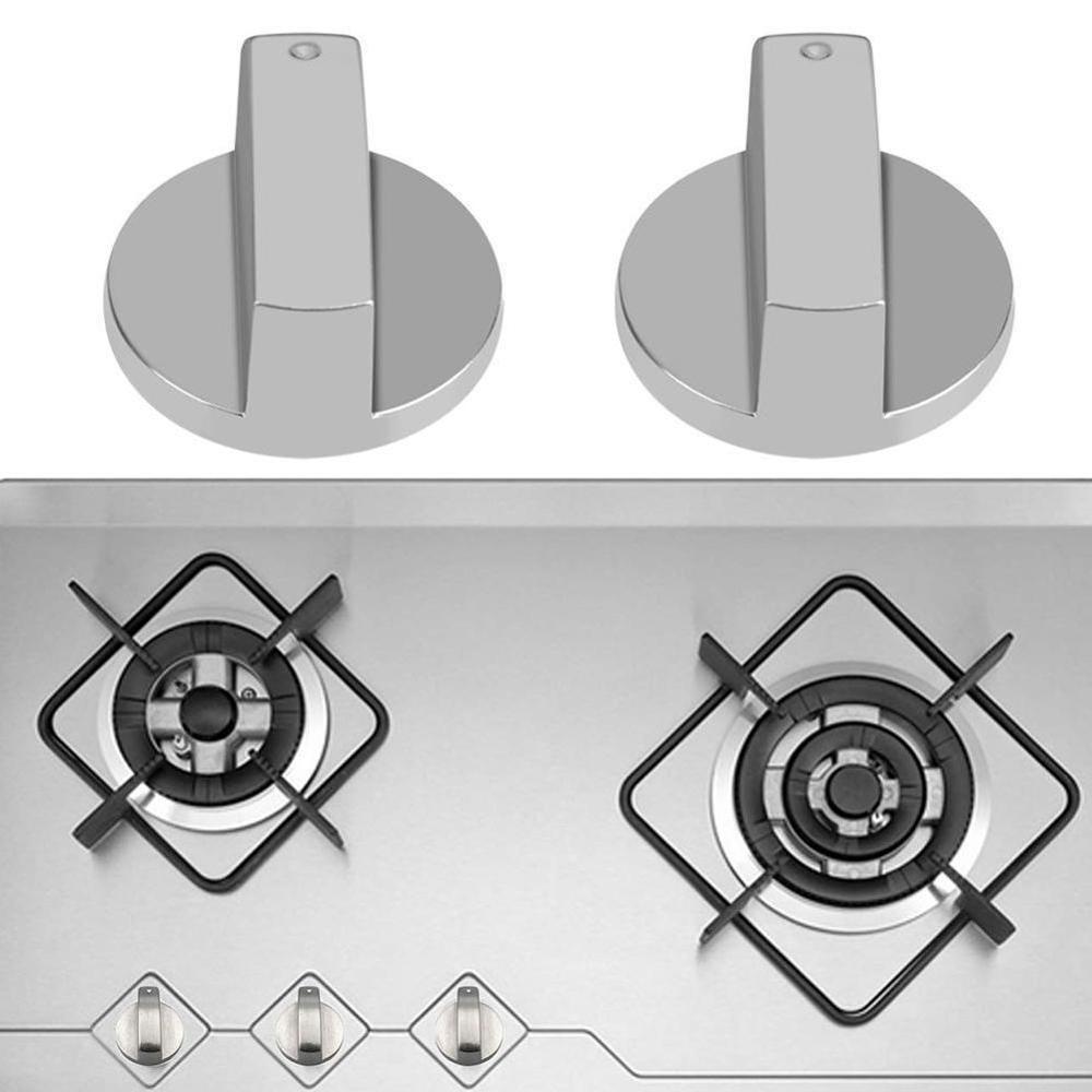 1Pc 8mm Universal Metal Rotary Switch Control Knobs Replacement Accessory for Kitchen Cooker Gas Stove Oven Cooktop