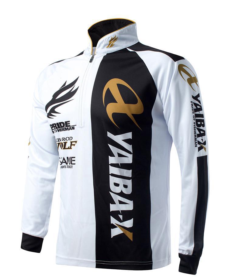 Men Fishing T Shirt Uv Protection Moisture Fishing Clothing Breathable Quick-drying Long Sleeve Fishing Wear S-5XL: S / 21