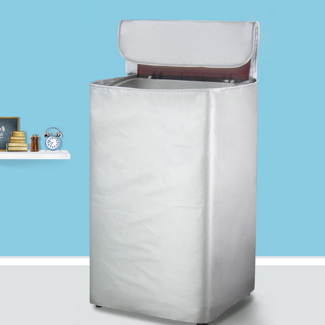Polyester Wasmachine Deksel Waterdicht Stofdicht Cover Voor Huishouden Thuis Opslag S-XL