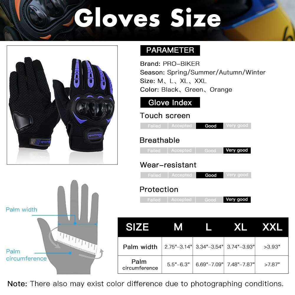 Touchscreen Motorcycle Gloves Breathable Waterproof Luva Motoqueiro Guantes Moto Protective Gears Motocross Riding Glove Gants