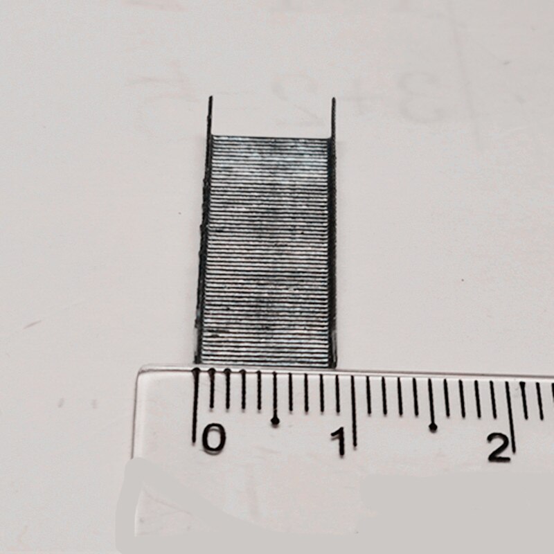 Grapas grandes de Metal tipo 10 en caja de ciudad, pequeñas grapas de Metal galvanizado, 1000 piezas, una caja de grapas