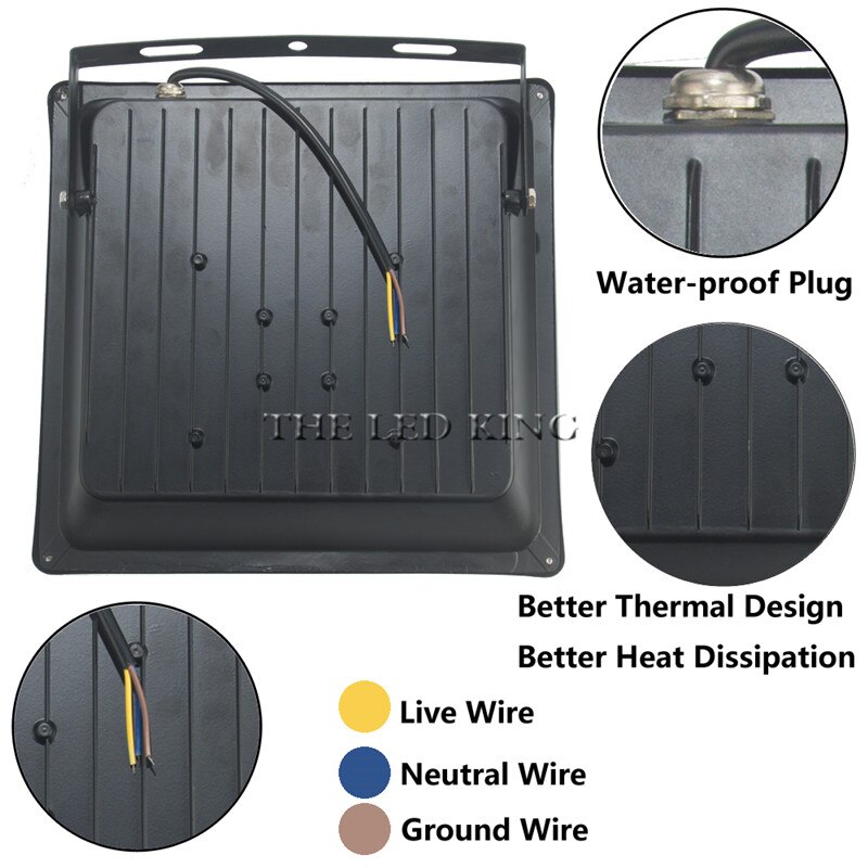 10 W 300 W 220 V LED Schijnwerpers Spotlight Led Zoeklicht Outdoor Lamp 12 Volt Coldwhite Schijnwerper voor tuin Straat Vierkante