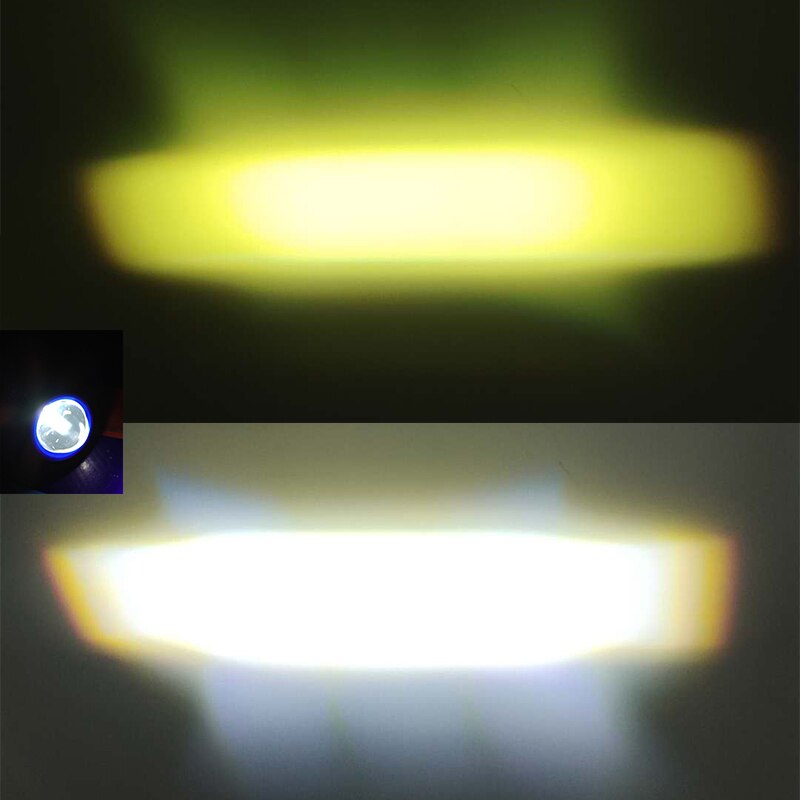 Bedehon 2 stk tågelygte hjælpelys pære blå 12v 30w hvid gul bil tåge led lys canbus drl bil køre køre pære