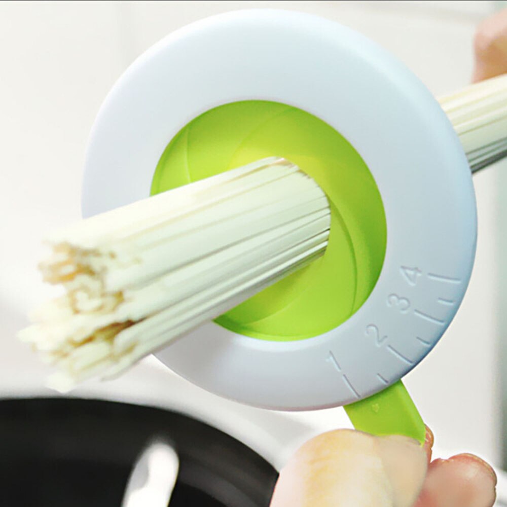 Portionskontrol spaghetti pasta nudler måle hjemmeportioner controller limiter værktøj hjemmekøkken ved hjælp af  kc1112