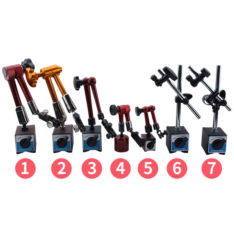 Mechanical magnetic large table seat magnetic strong lever stand bracket strong Vientiane Dial indicator installed 8mm hole