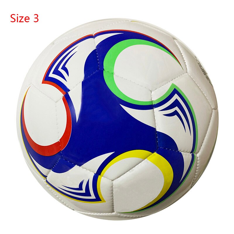 Soccer Ball Size 5 Size 4 Size 3 Football Sports Match Training League futbol foot ball: Four Color size 3