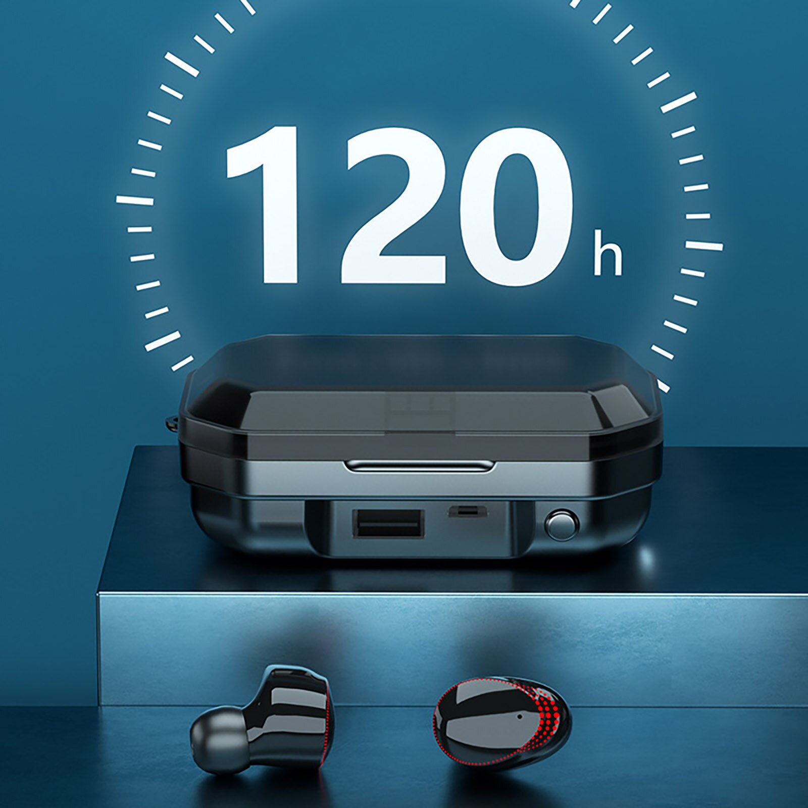 Schnelle lieferung  a18 bluetooth-headsets 5.1 kabellose mini-ohrhörer, stereo-kopfhörer, bluetooth-ohrhörer