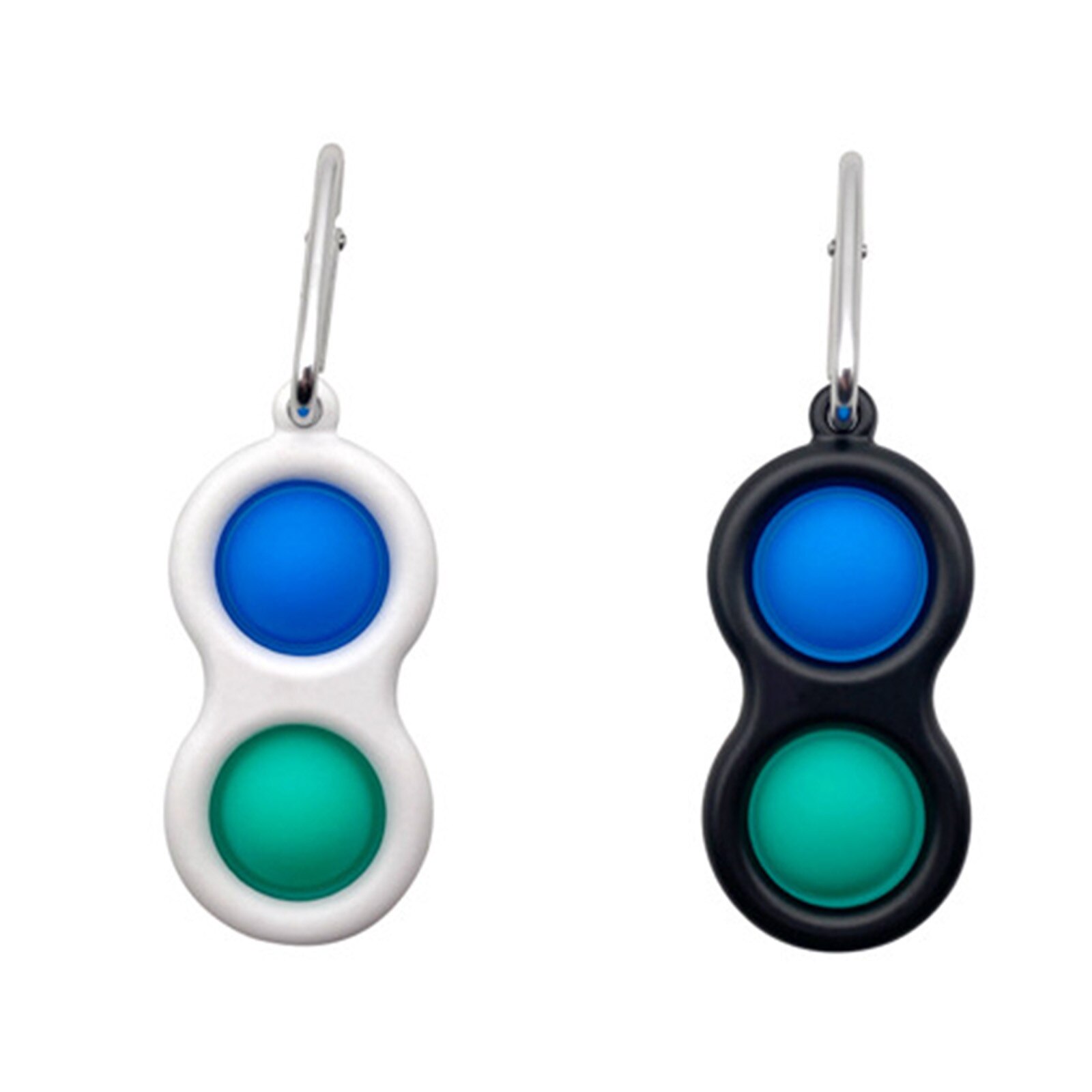 Fidget Simple fossetta giocattolo montessori giocattoli antistress mano Fidget Toy per bambini adulti autismo educativo precoce aghi speciali: N 2pc