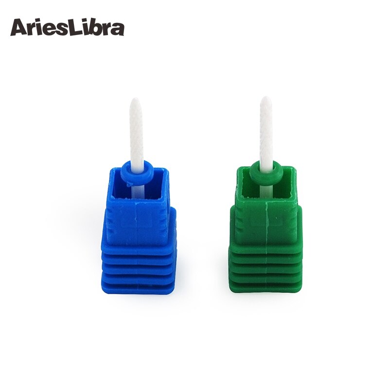 Novo fino cerâmica prego broca cabeça de moagem para manicure elétrica broca ferramenta de broca de cerâmica bico prego broca fresa