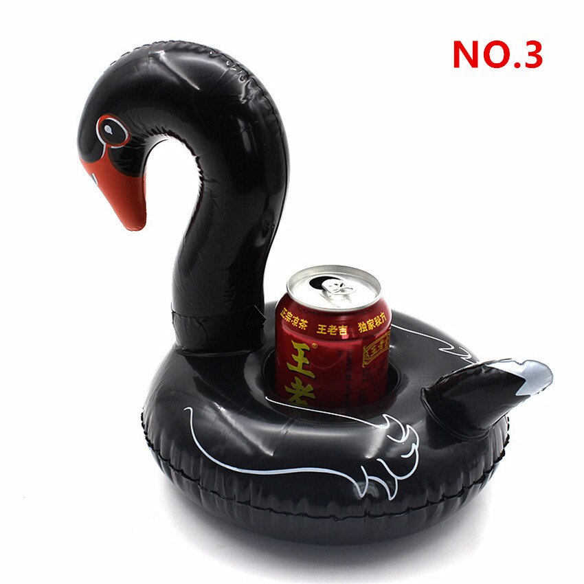 2 STUKS Rode Flamingo Float Opblaasbare BathtubToy Zwembad Party Speelgoed Bekerhouder: NO.3