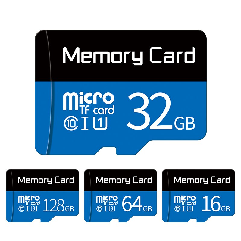 Micro  sd 32gb 64gb 16g micro sd-kort sd / tf-flash-minneskort 4 8 16 32 64 gb microsd för smartphone / surfplatta