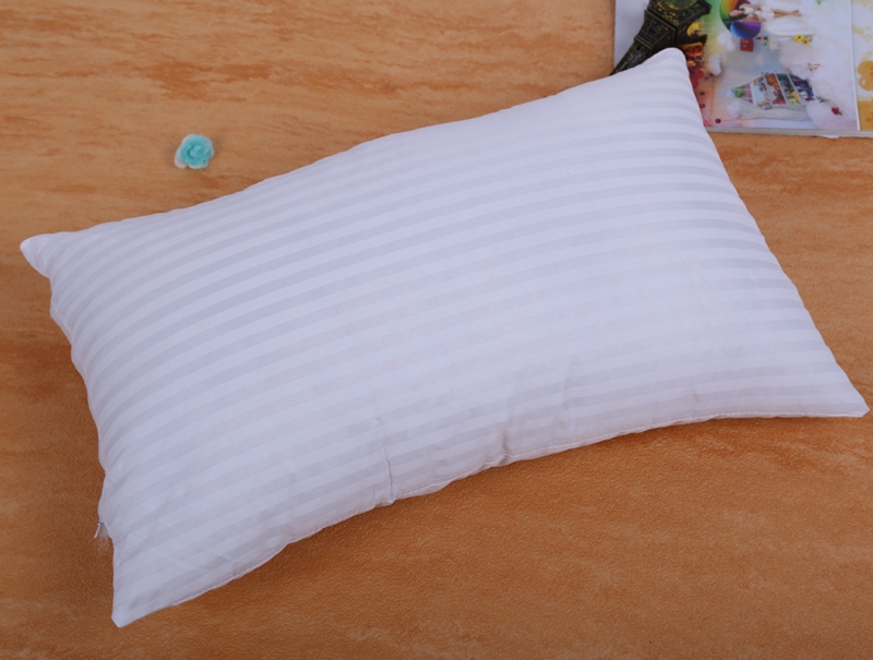 Voksne nakke silkepute søvnpartner stripe bomullsstofftrekk silkepute sengetøy 48 x 74cm/66 x 66cm 1 stk.