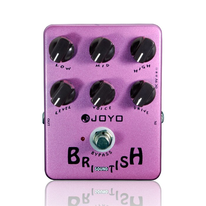 Guitar Pedal British Sound Effect Pedal Amplifier Simulator Get Tones Inspired By Marshall Amps JOYO JF-16 Guitar Effects: Default Title