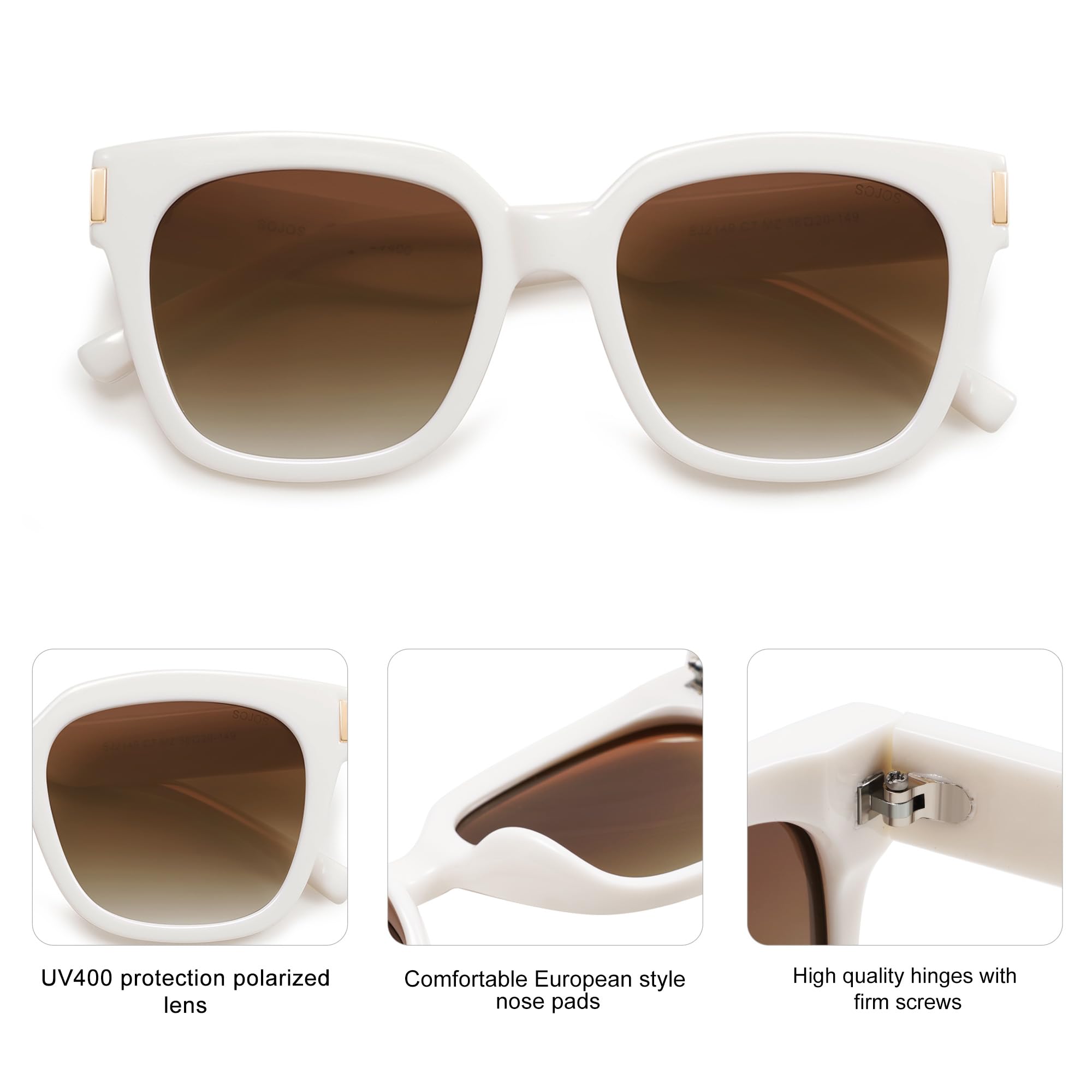 Quadratische Rahmen Damen Sonnenbrille dünne Sonnenbrille Männer und Frauen Brillen