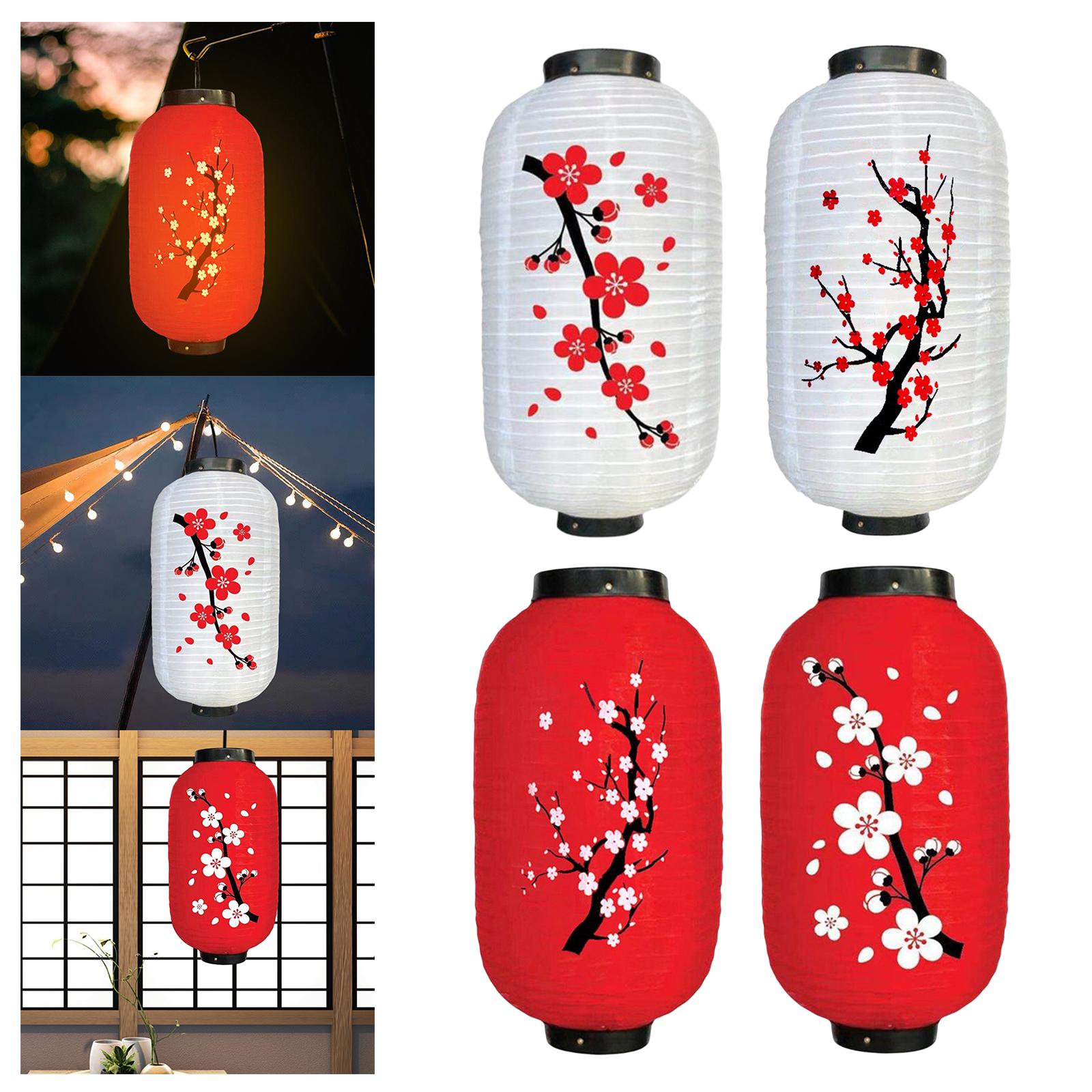 Traditionele Japanse Stijl Lantaarn Lampenkap Hangende Oosterse Lamp Voor Outdoor Lente Festival Bar Restaurant